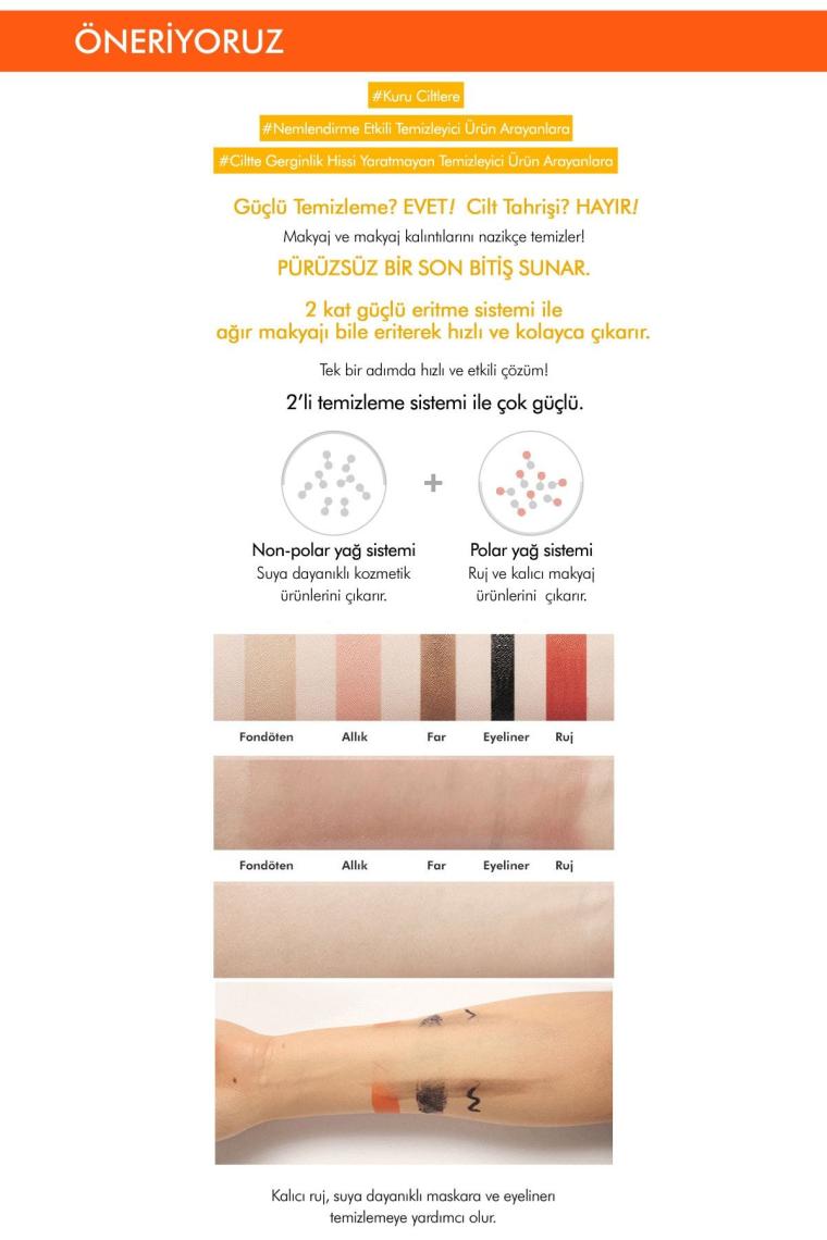 Kuru Ciltler İçin Makyaj Temizleme Yağı 305ml Super Off Cleansing Oil (Dryness Off)
