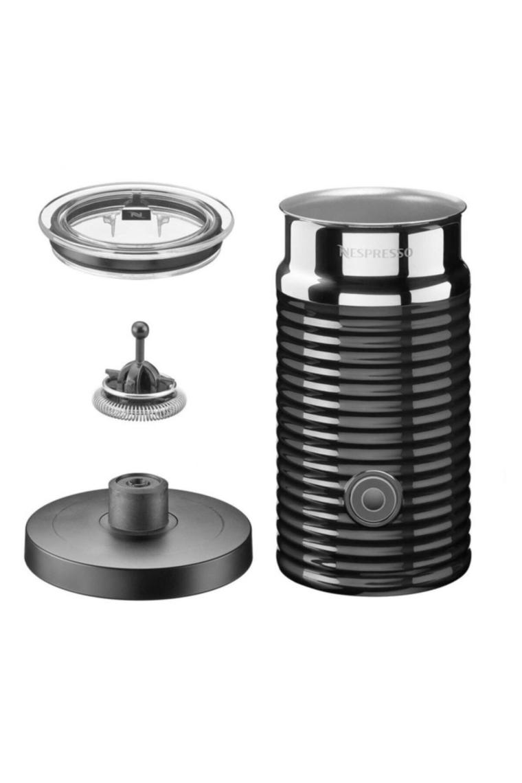 Nespresso Aeroccino 3 Süt Köpürtücü, Elektrikli Süt Köpürtücü, 120 ml Kremsi Süt Köpüğü ve 240 ml Sıcak Süt İçin, Siyah