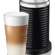 Nespresso Aeroccino 3 Süt Köpürtücü, Elektrikli Süt Köpürtücü, 120 ml Kremsi Süt Köpüğü ve 240 ml Sıcak Süt İçin, Siyah