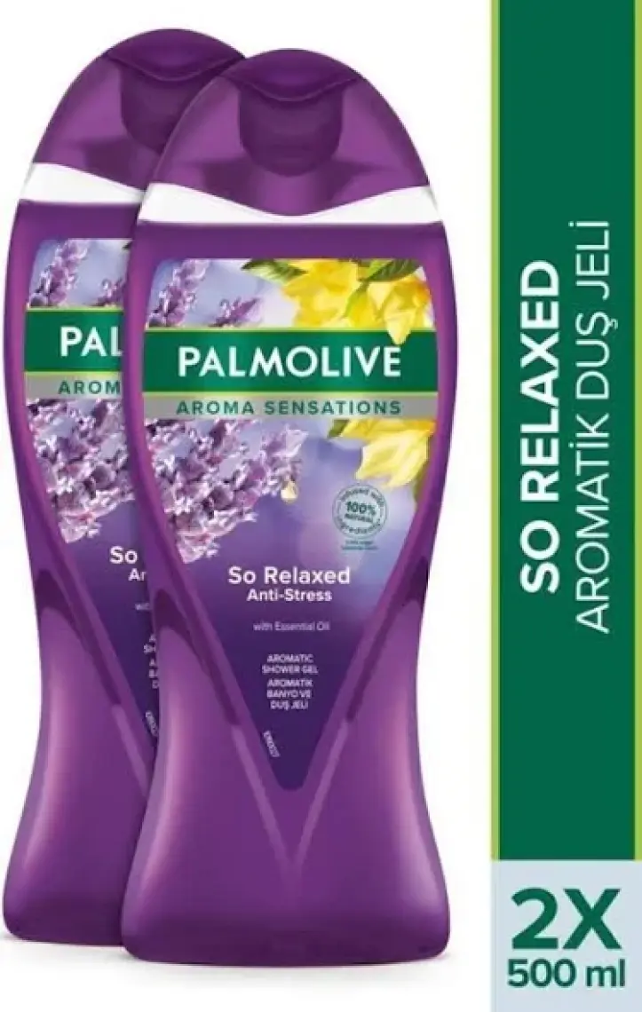 Palmolive Aroma Sensations So Relaxed Duş Jeli 500 ml x 2 Adet