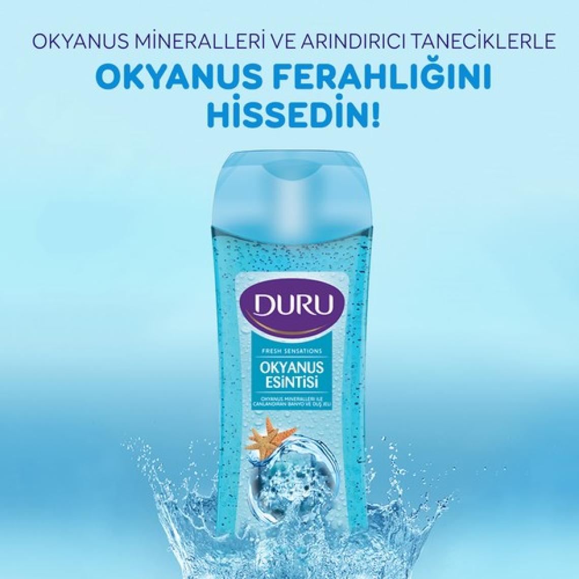Duru Fresh Sensations Okyanus Esintisi Duş Jeli 450 ml