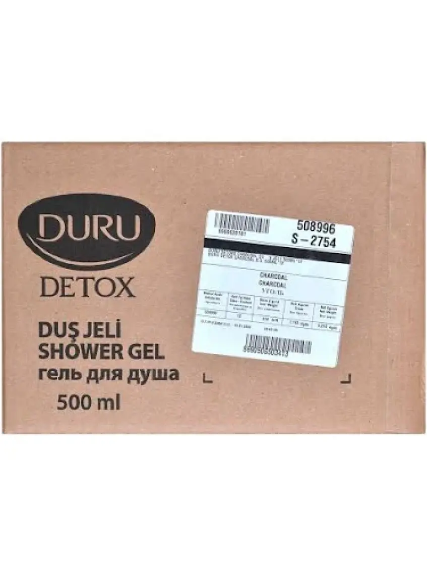 Duru Detox Kömür Duş Jeli 500 ml