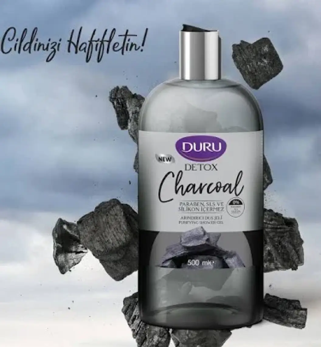 Duru Detox Kömür Duş Jeli 500 ml