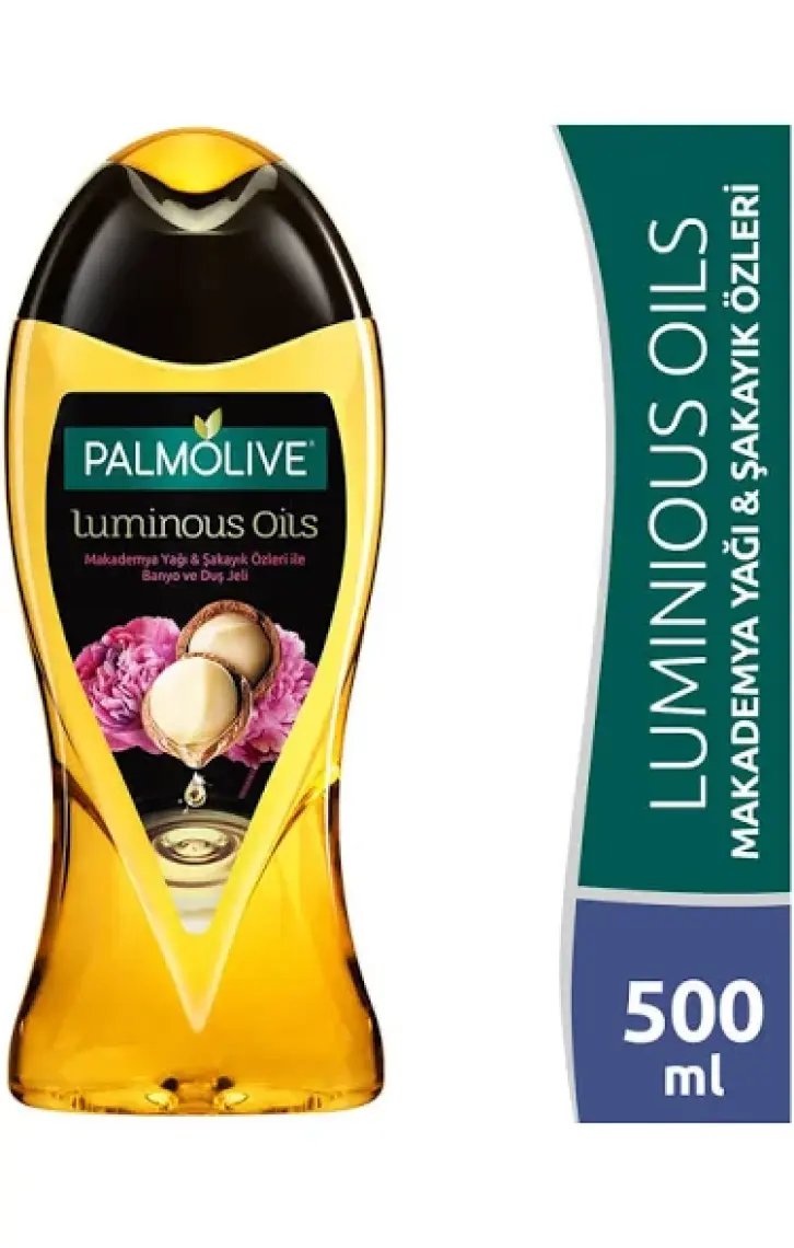 Palmolive Luminous Oils Makademya Yağı & Şakayık Özleri Banyo ve Duş Jeli 500 ml