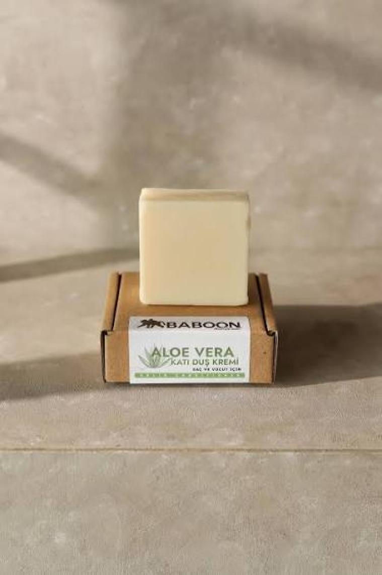 Baboon Natural Aloe Vera Katı Duş Kremi