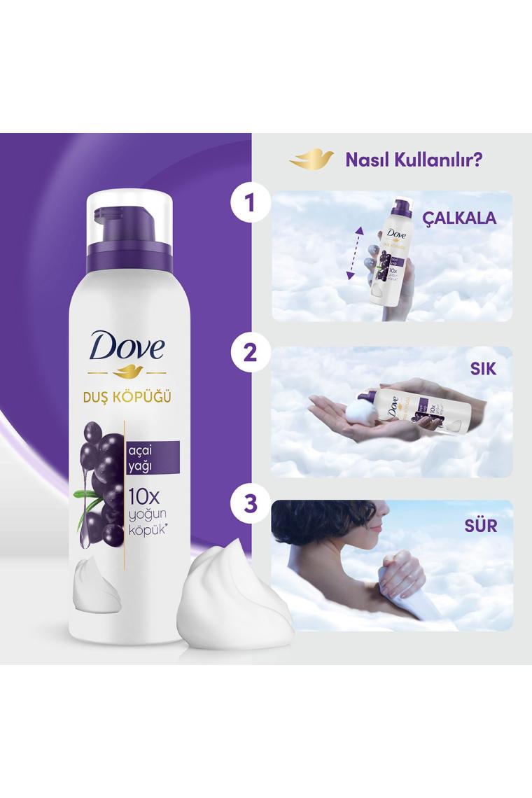 Duş Köpüğü Açai Yağı Yoğun Köpük 200 ml X1