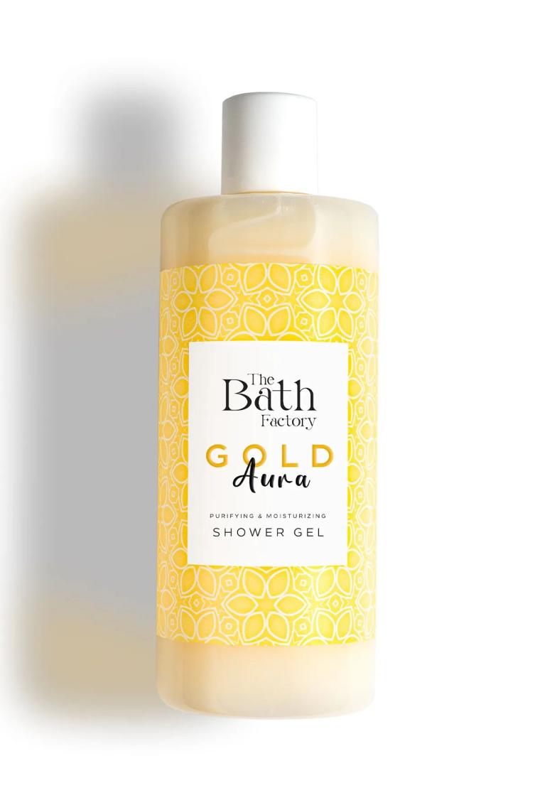 The Bath Factory Duş Jeli Seti (Lychee - Vanilya - Gold Aura) (3 x 400 Ml)
