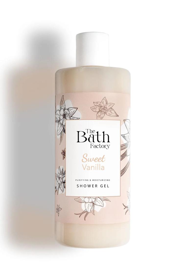 The Bath Factory Duş Jeli Seti (Lychee - Vanilya - Gold Aura) (3 x 400 Ml)