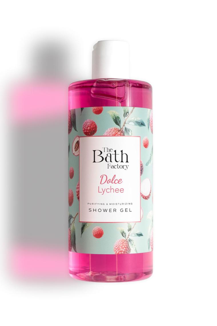 The Bath Factory Duş Jeli Seti (Lychee - Vanilya - Gold Aura) (3 x 400 Ml)