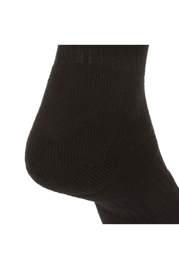 Uzun Boy Konçlu Tenis Çorabı - 3'lü Paket - Siyah - Rs 500