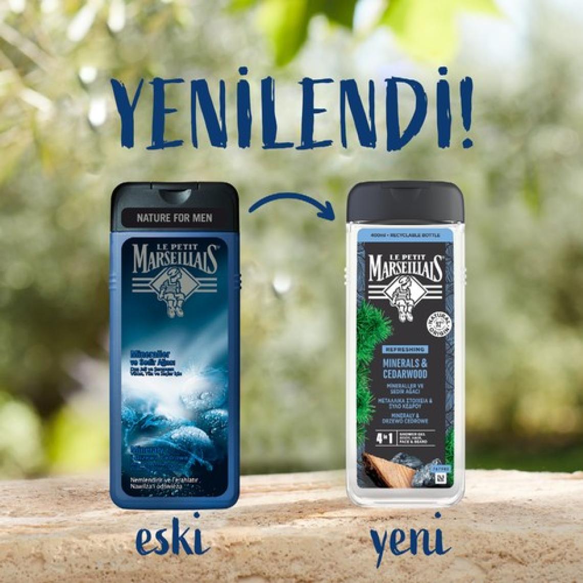 Le Petit Marseillais Mineraller ve Sedir Ağacı Duş Jeli 400 ml