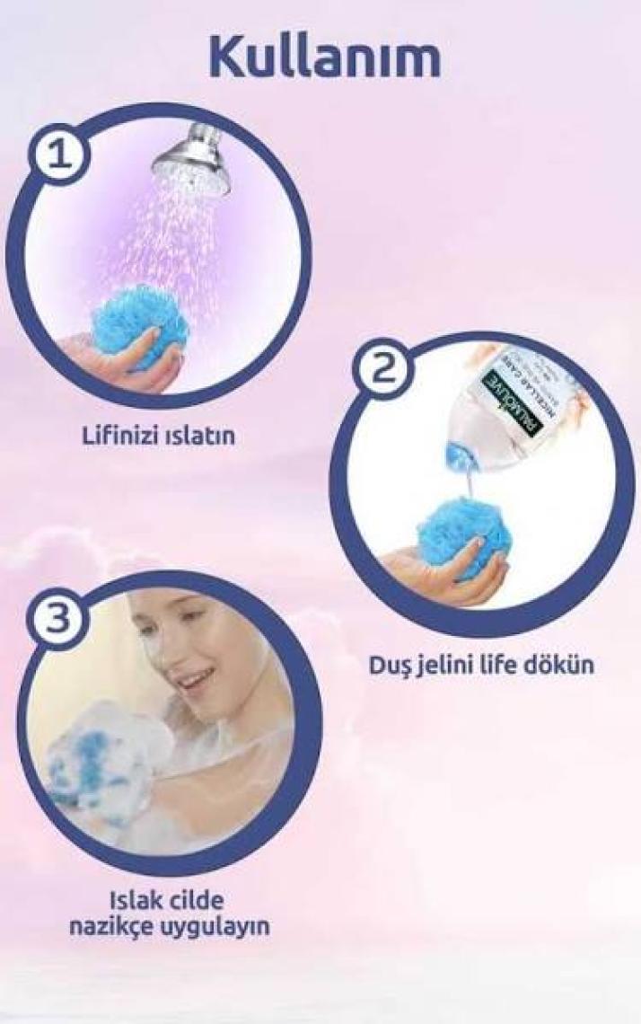 Palmolive Micellar Care Banyo ve Duş Jeli Gül Özlü 500 ml