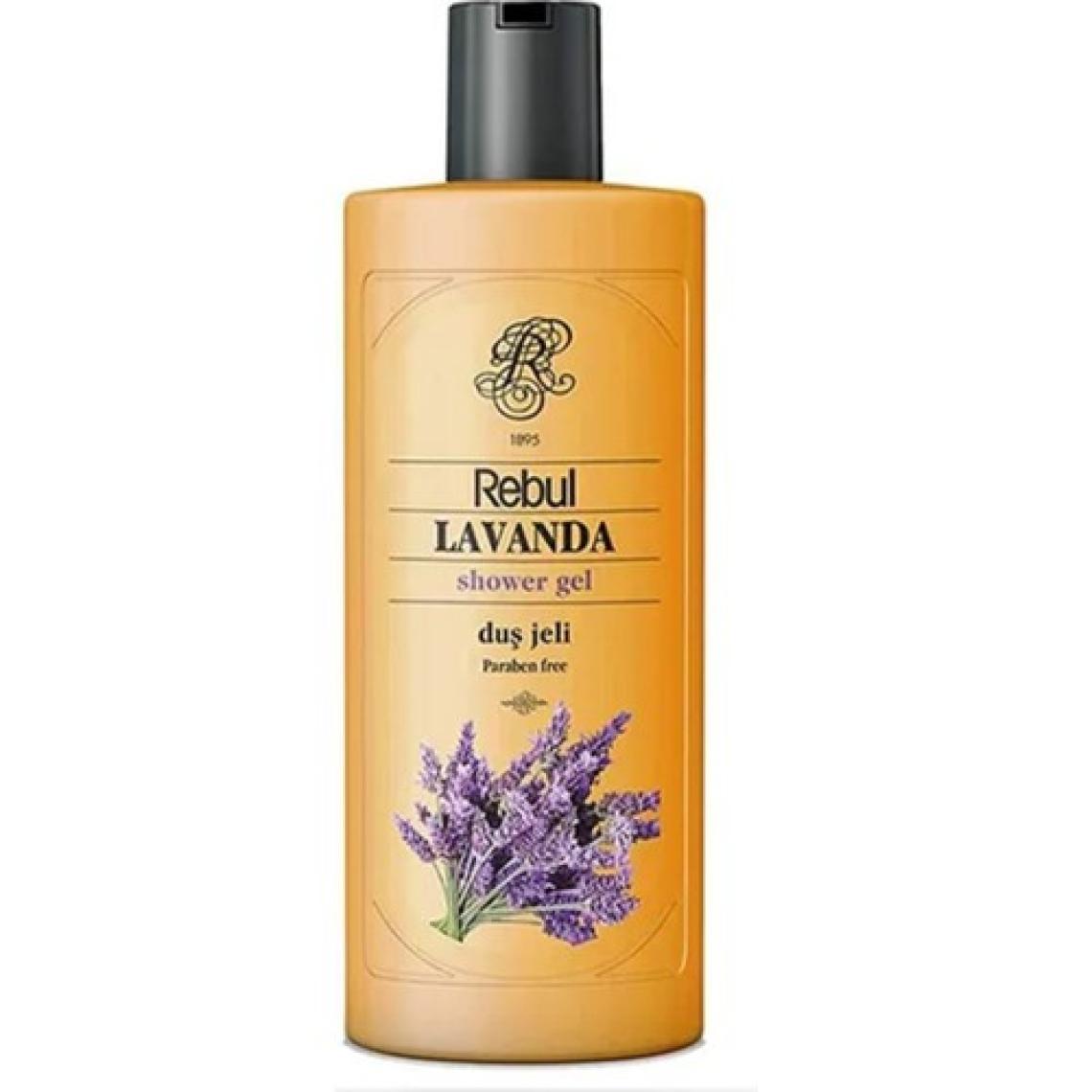 Rebul 500 ml Lavanta ve Leylak Aromalı Duş Jeli - Tüm Cilt Tiplerine Uygun, Nemlendirici Formül