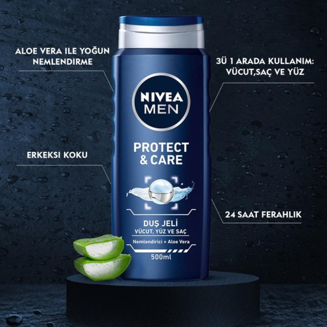 Nivea Men Original Care 500 ml Duş Jeli