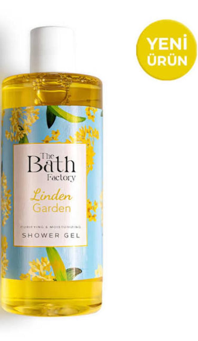 The Bath Factory Nemlendirici ve Besleyici Ihlamur Bahçesi Duş Jeli 400 ml