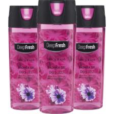 Deep Fresh Pratik Kapaklı Duş Jeli Juicy Lady 3 x 500 ml