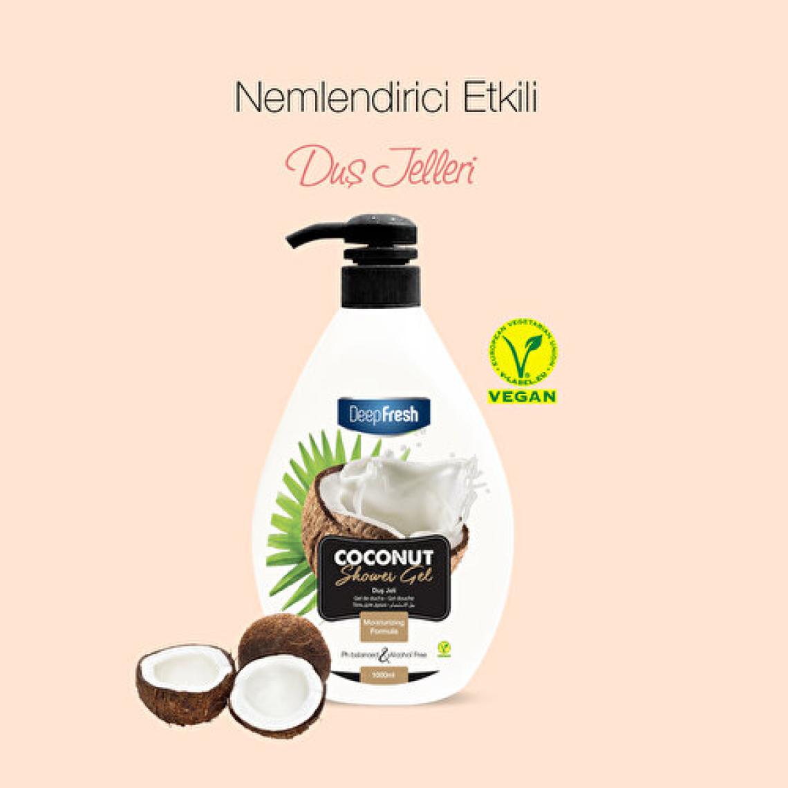 Deep Fresh Duş Jeli Coconut 1 Lt