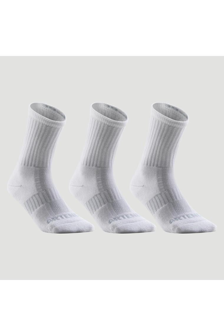 Artengo Tenis Çorabı - Uzun Konçlu - 3'lü Paket - Beyaz - Rs 500