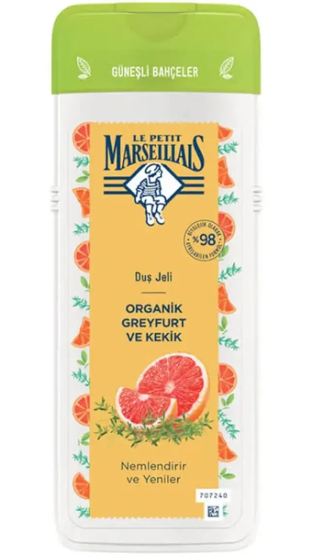 Le Petit Marseillais Organik Greyfurt ve Kekik Duş Jeli 400ml