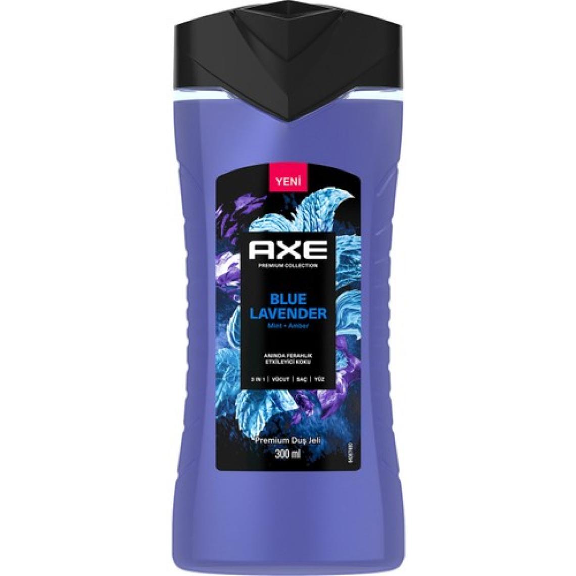 Axe Premium Collection Duş Jeli Blue Lavender 3 In 1 Vücut Saç Yüz 300 ml