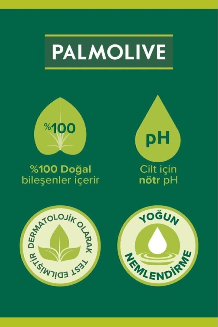 Palmolive Naturals Zeytin Özü ve Nemlendirici Süt Ile Yoğun Nemlendirme Duş Jeli 500 ml X2ADET