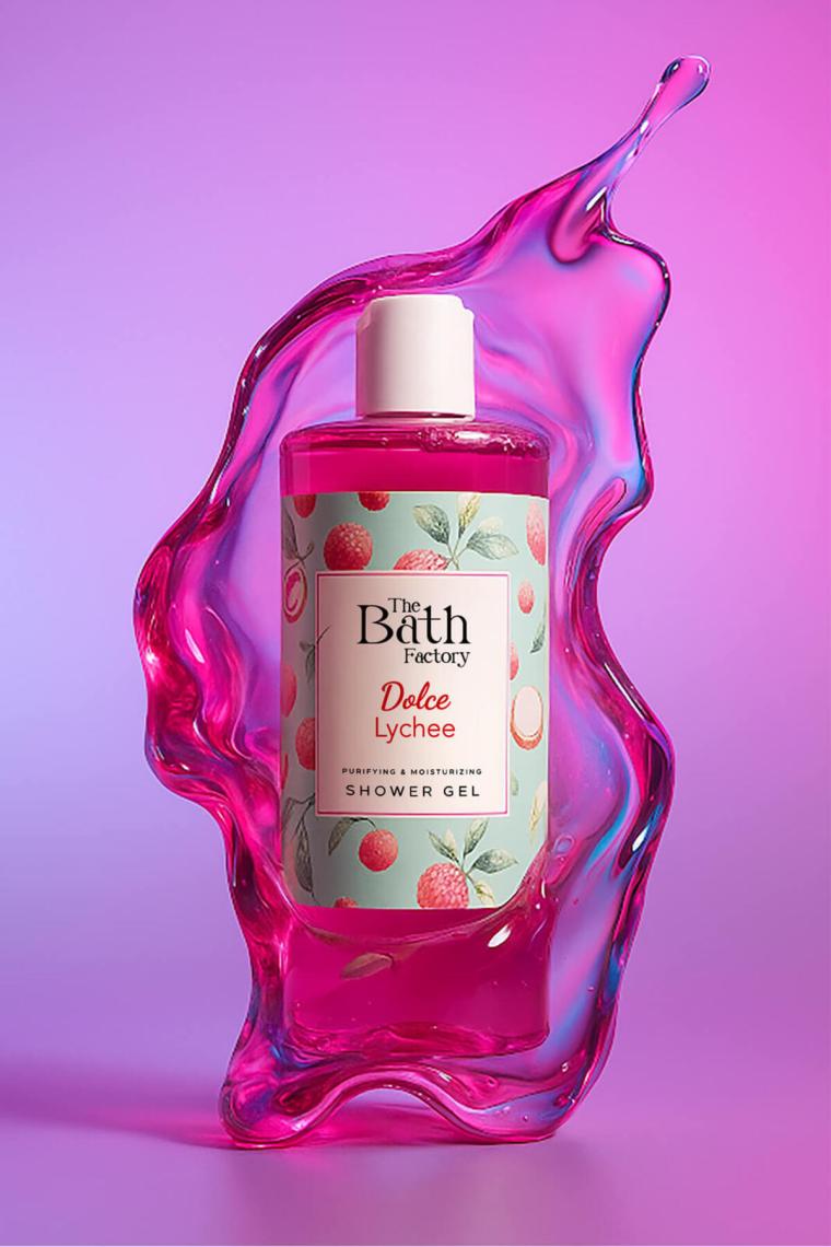 The Bath Factory Nemlendirici ve Besleyici Liçi Aromalı Duş Jeli 400 ml