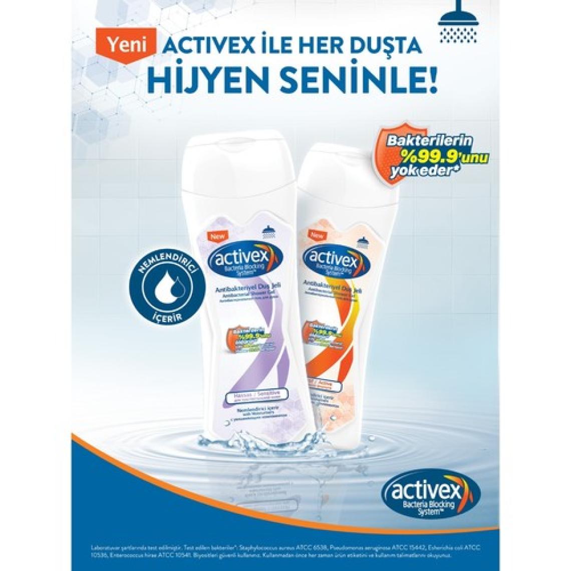 Activex Antibakteriyel Duş Jeli Aktif 450 ml