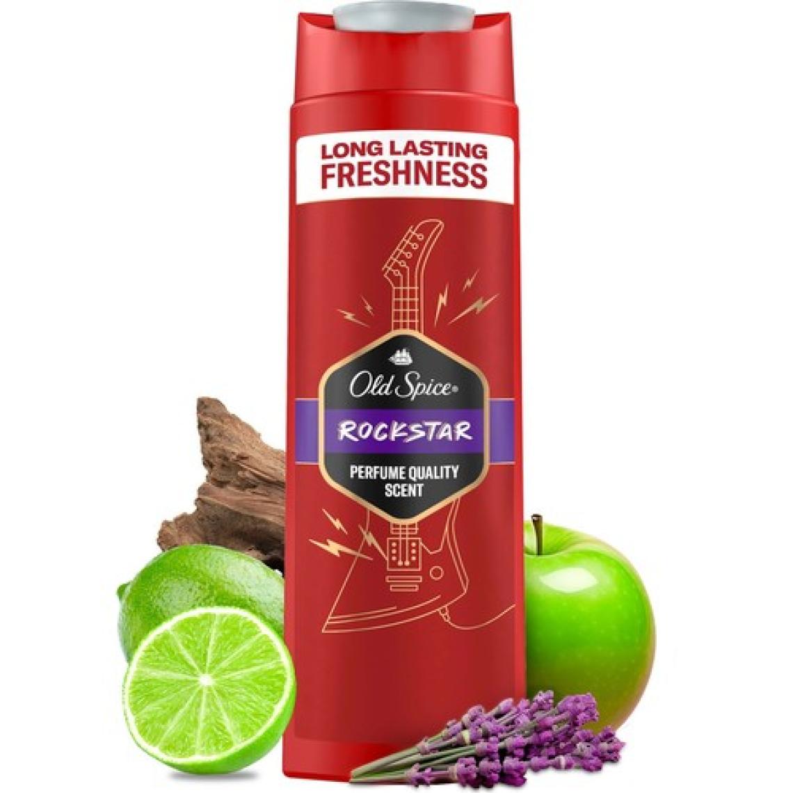 Old Spice Rockstar Erkek Duş Jeli ve Şampuan 400 ml