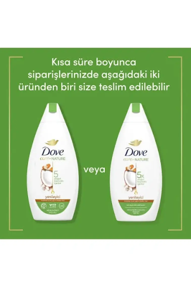Dove Duş Jeli Hindistan Cevizi Yağı ve Badem Özü 450 ml
