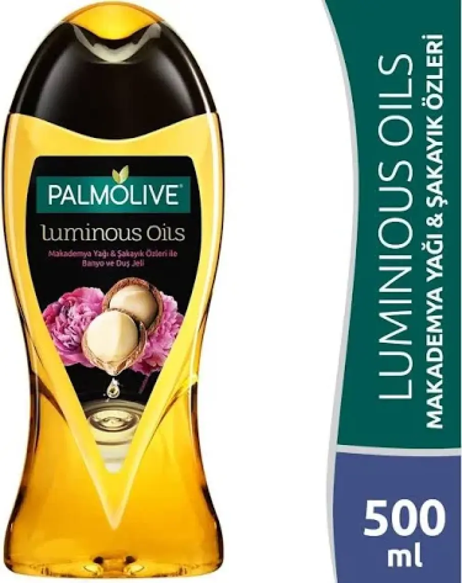 Palmolive Luminous Oils Makademya Yağı & Şakayık Özleri Banyo ve Duş Jeli 500 ml