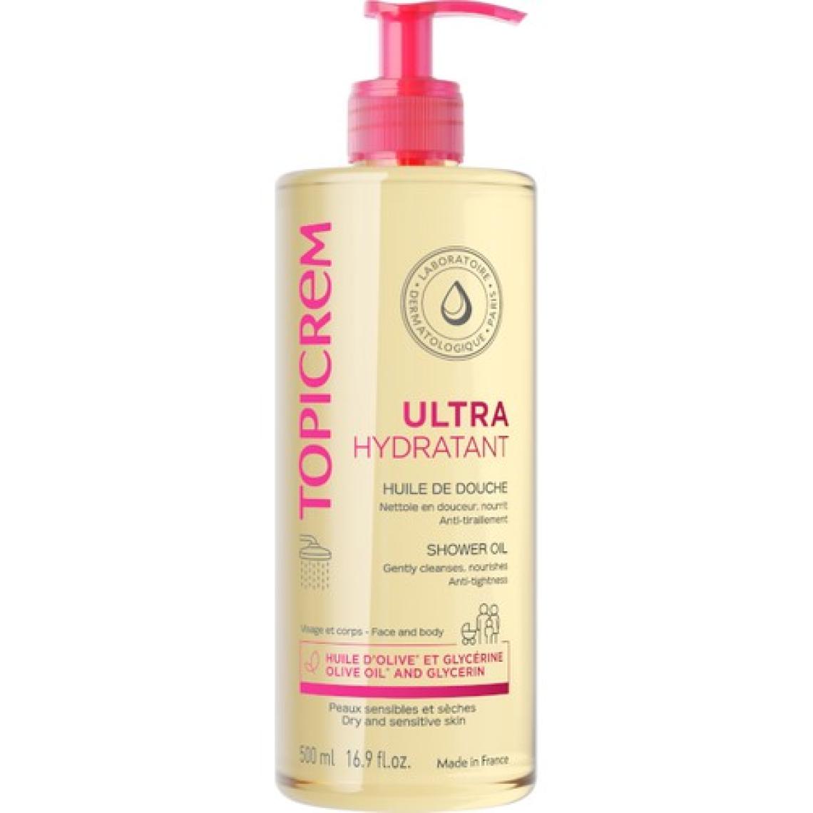 Topicrem Huile De Douche Shower Oil 500 ml