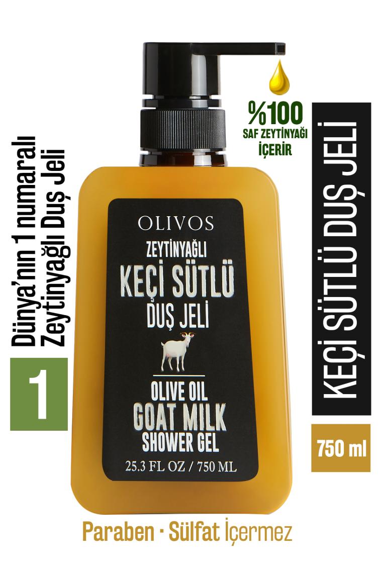 Olivos Zeytinyağlı Keçi Sütlü 750 ml Duş Jeli
