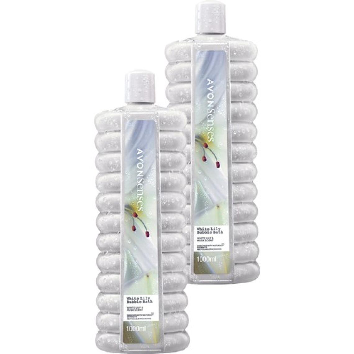 Avon White Lily Beyaz Zambak Banyo Köpüğü 1000 ml 2'li Set