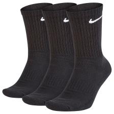 Unisex Siyah Everyday Cush No-Show Çorap Seti 3'lü SX7676-010