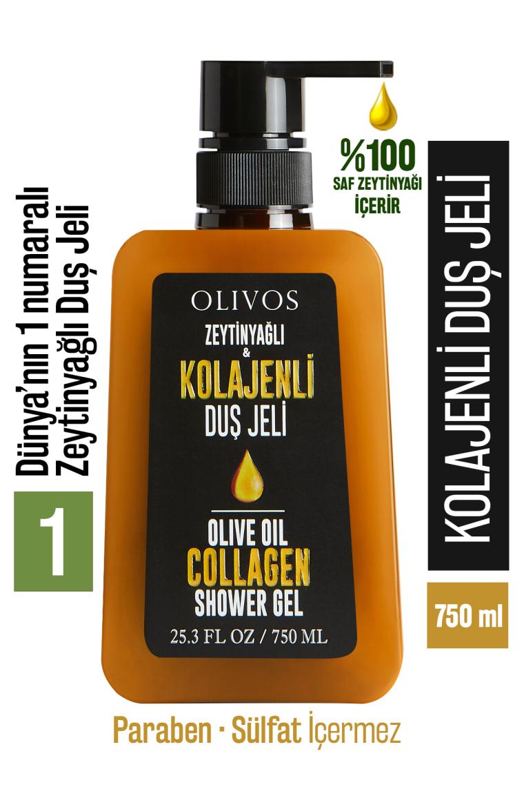 Olivos Zeytinyağlı Kolajenli 750 ml Duş Jeli