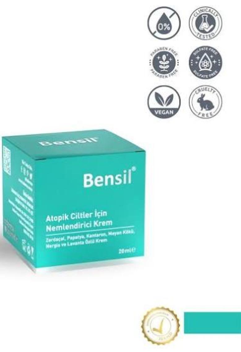 Bensil Atopik Ciltler İçin Nemlendirici Krem 20 ml