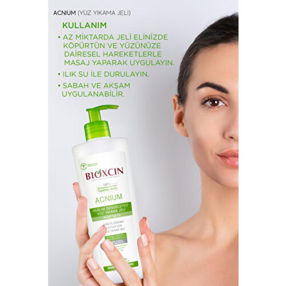 Bioxcin Acnium Sebum Dengeleyici Yüz Yıkama Jeli 500 ml