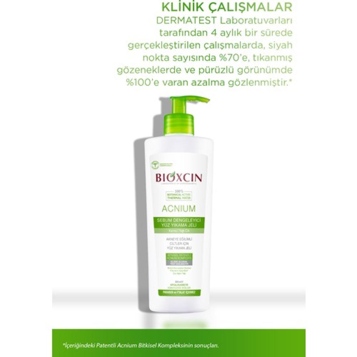 Bioxcin Acnium Sebum Dengeleyici Yüz Yıkama Jeli 500 ml