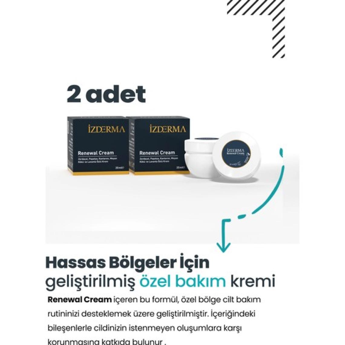 izderma Renewal Cream 20 ml 2 Adet