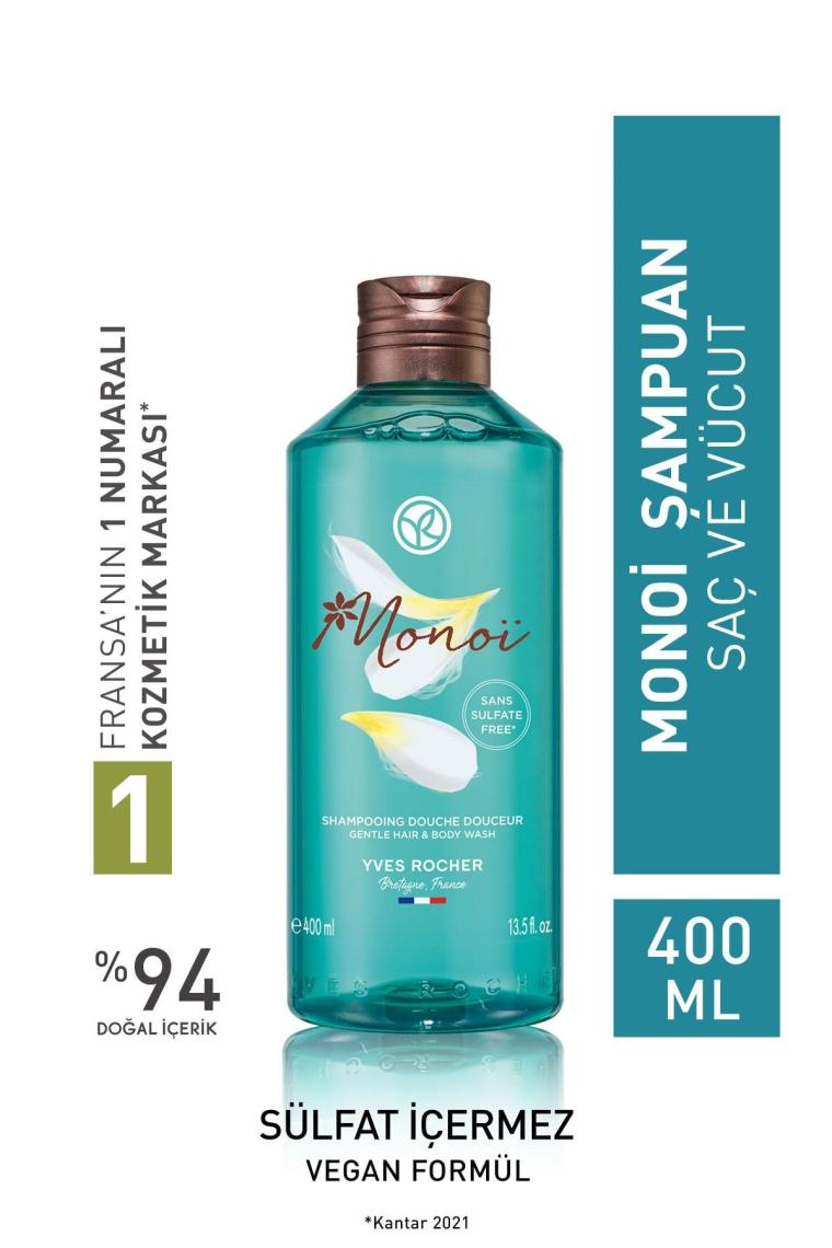 Monoi Saç Ve Vücut Şampuanı 400 Ml