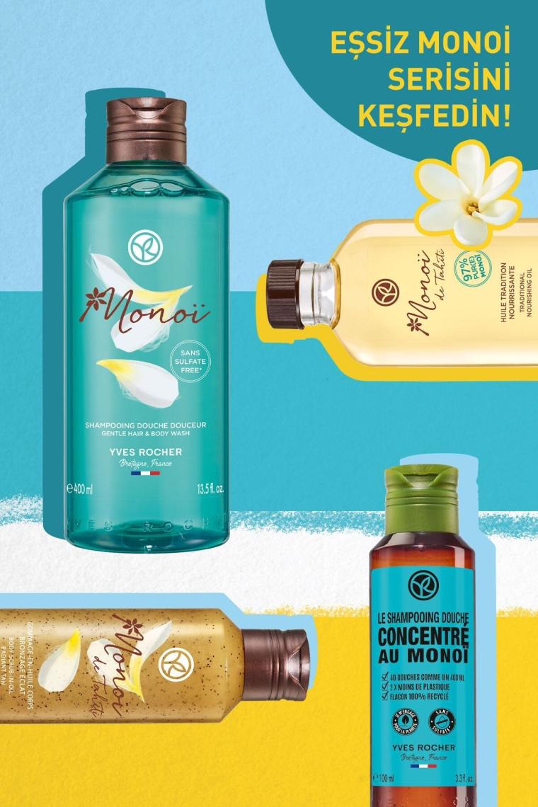 Monoi Saç Ve Vücut Şampuanı 400 Ml