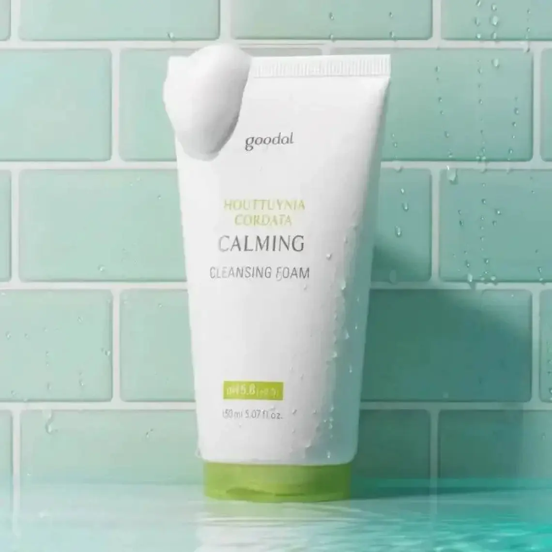 Goodal Heartleaf Calming pH Balancing Cleansing Foam - Houttuynia Cordata Özlü pH Dengeleyici Köpük Temizleyici