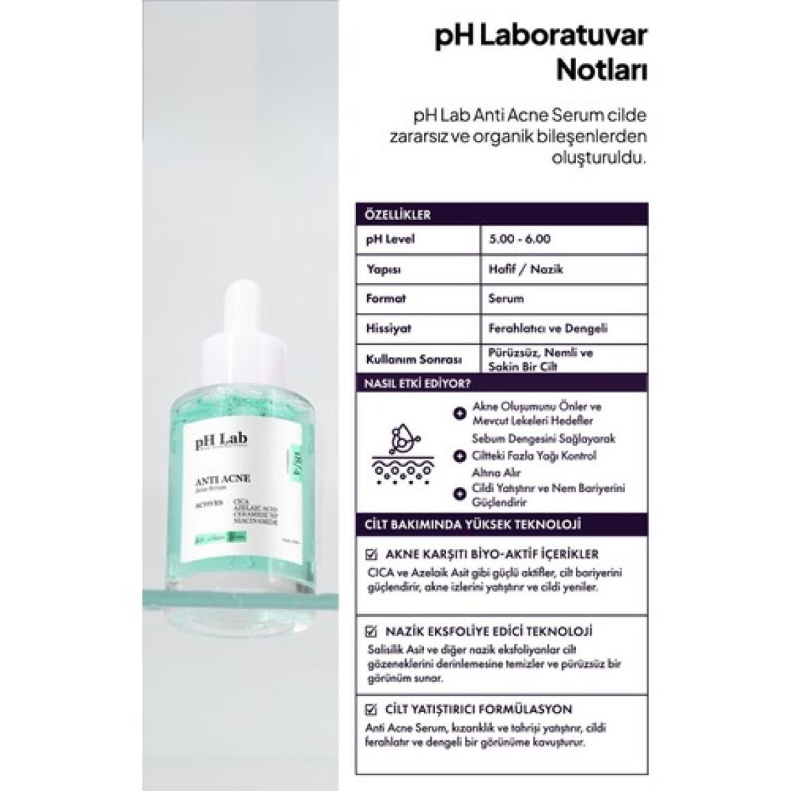 Ph Lab Phlab Anti Acne Serumu, Acne Karşıtı Serum