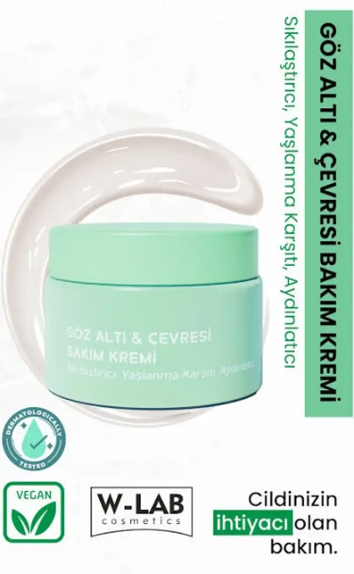 W-Lab W Lab Göz Altı Ve Çevresi Bakım Kremi 50 Ml