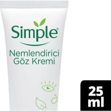 Simple Water Boost Nemlendirici Göz Kremi Yorgun ve Şiş Gözlerde Etkili Vegan 25 ml