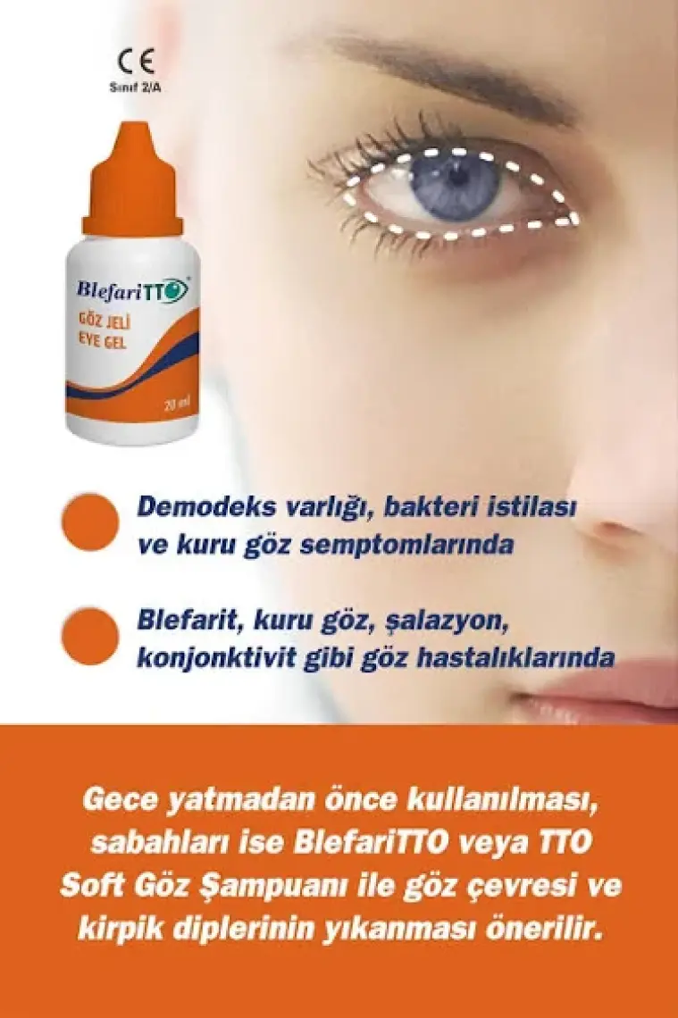 BlefariTTO Göz Çevresi Jeli 20 ml