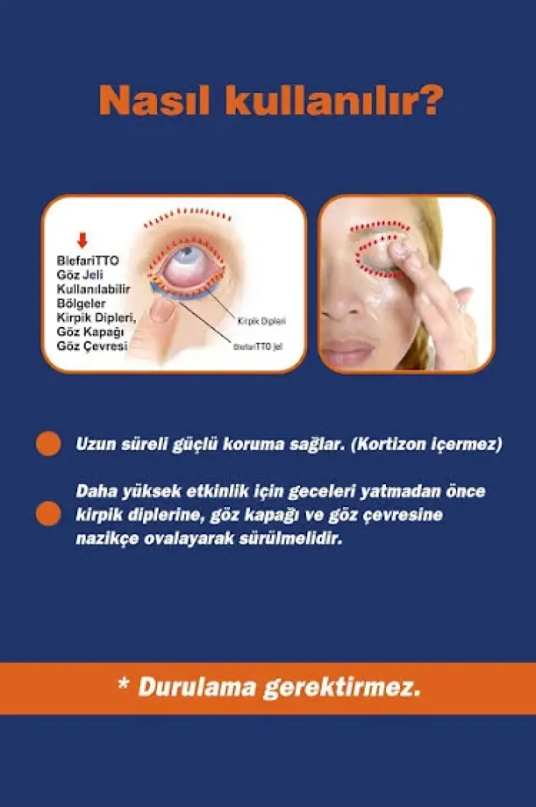 BlefariTTO Göz Çevresi Jeli 20 ml