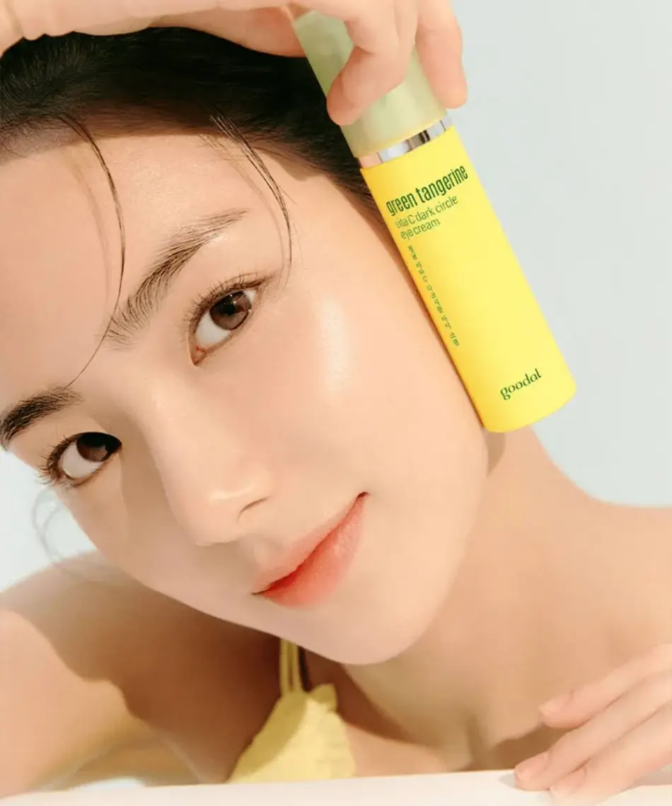 Goodal Tangerine Vita C Dark Circle Eye Cream - Yeşil Mandalina Özlü Aydınlatıcı Göz Kremi