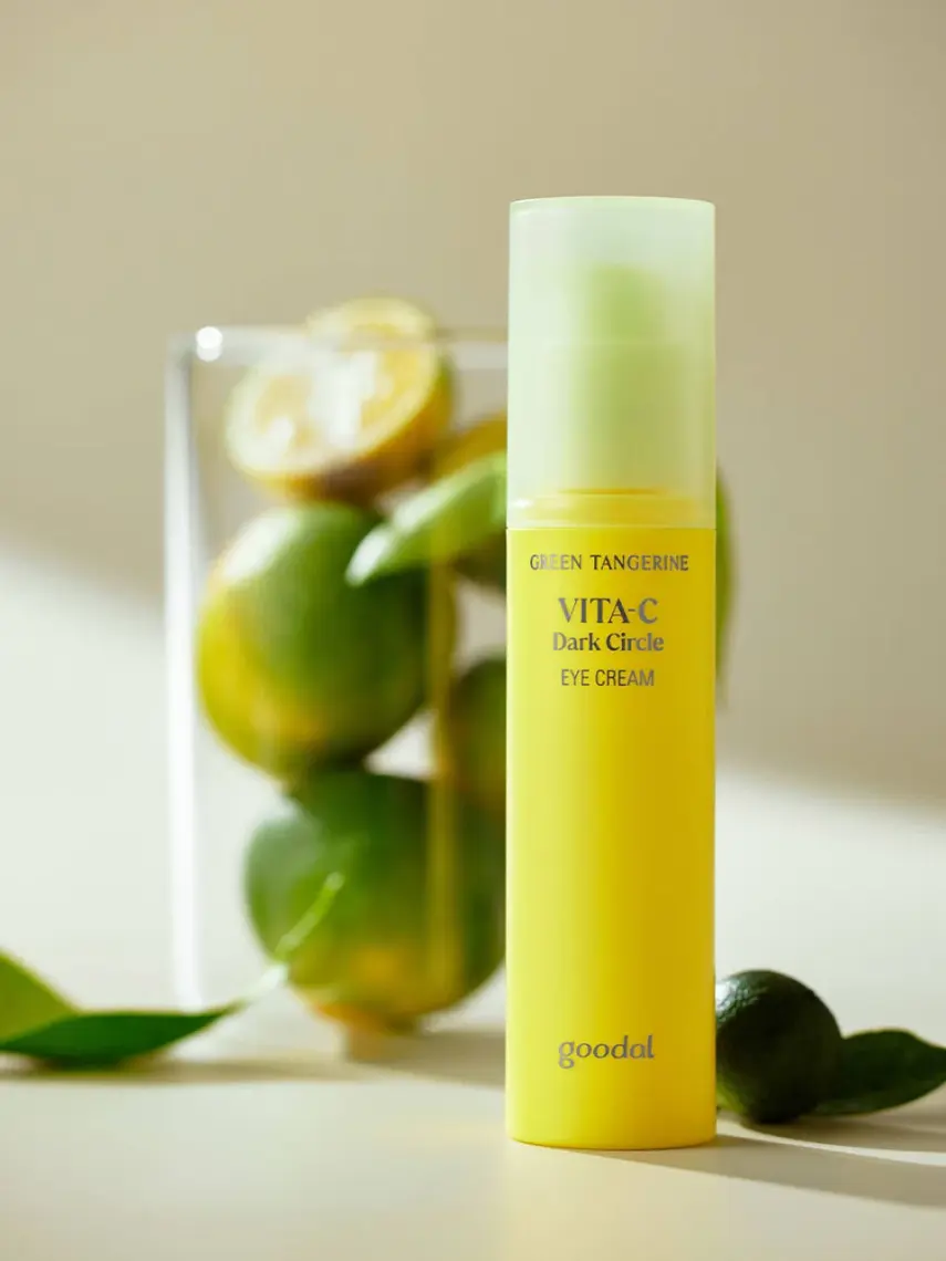 Goodal Tangerine Vita C Dark Circle Eye Cream - Yeşil Mandalina Özlü Aydınlatıcı Göz Kremi
