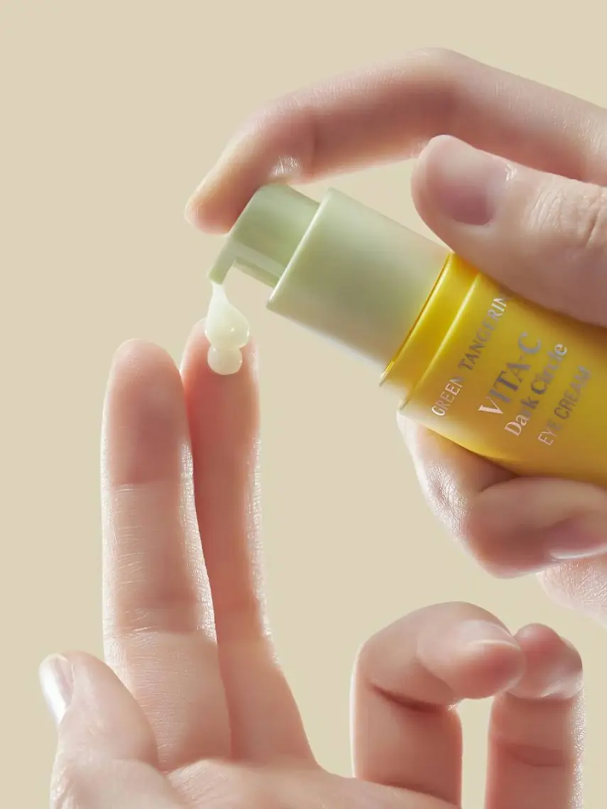 Goodal Tangerine Vita C Dark Circle Eye Cream - Yeşil Mandalina Özlü Aydınlatıcı Göz Kremi